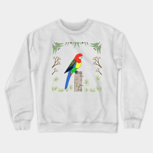 Eastern Rosella Crewneck Sweatshirt